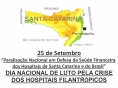 Entidades promovem paralisação em defesa da saúde financeira dos hospitais