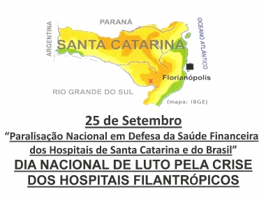 Entidades promovem paralisação em defesa da saúde financeira dos hospitais
