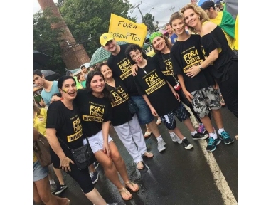 Regional Médica unida na manifestação contra a corrupção 